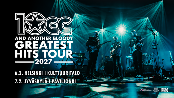 LEGENDARY BRITISH POP ROCK BAND 10CC TO PERFORM IN FINLAND