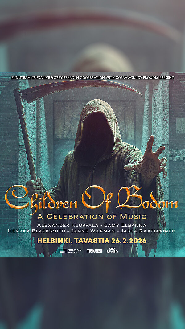 Children of Bodom juhlistaa musiikkiaan Tavastialla helmikuussa