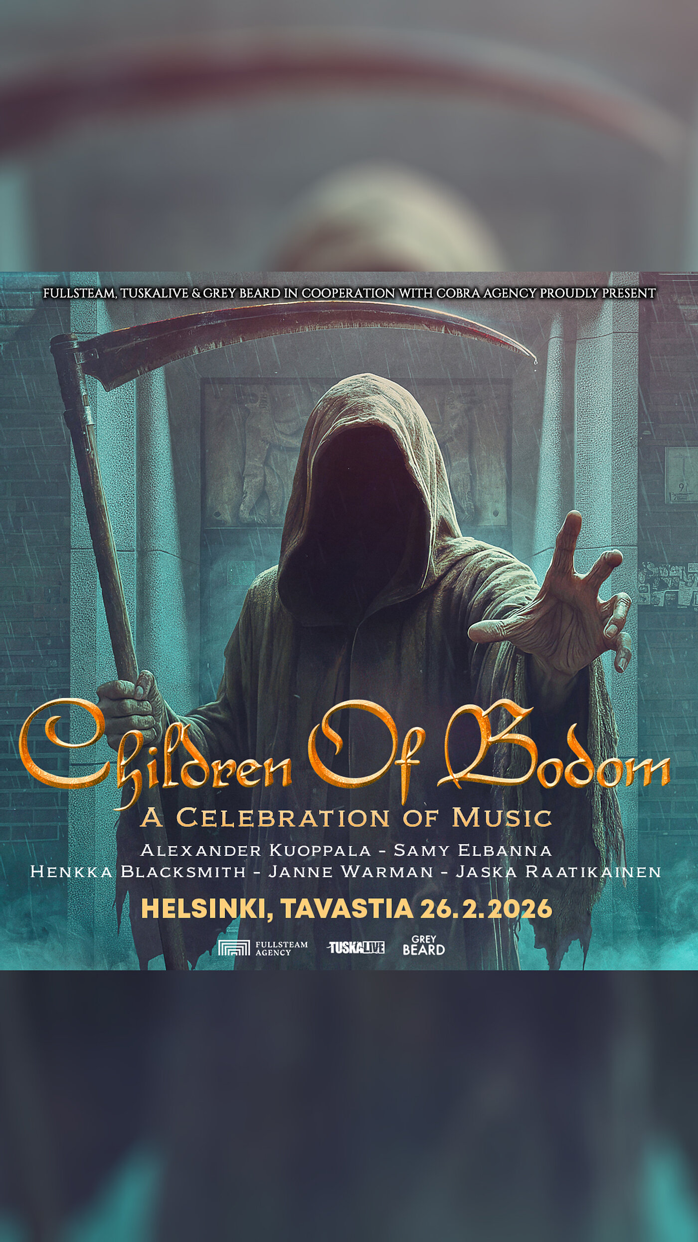 Children of Bodom juhlistaa musiikkiaan Tavastialla helmikuussa