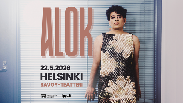 AMERICAN STAND-UP STAR ALOK RETURNS TO HELSINKI IN MAY