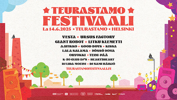 UUSI TEURASTAMO FESTIVAALI ALOITTAA HELSINGIN TAPAHTUMAKESÄN